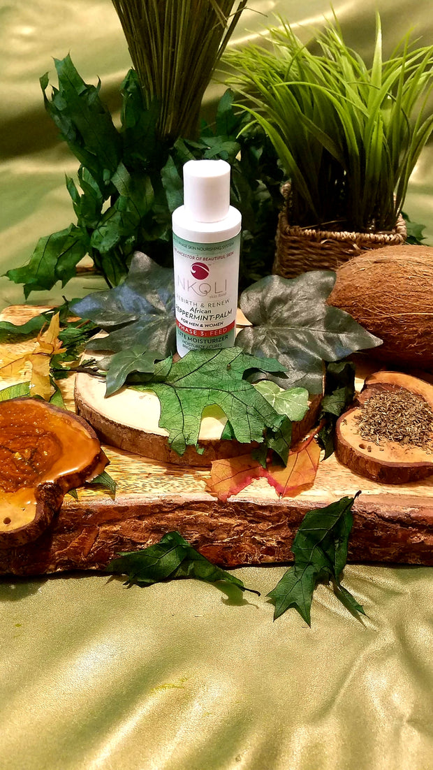 Rebirth & Renew: African Peppermint-Palm Lite Moisturizer ~ Phase 3: Feed